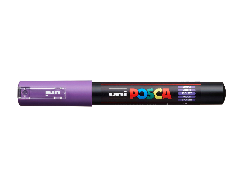 Rotulador uni posca 0,7 mm pc-1m violeta