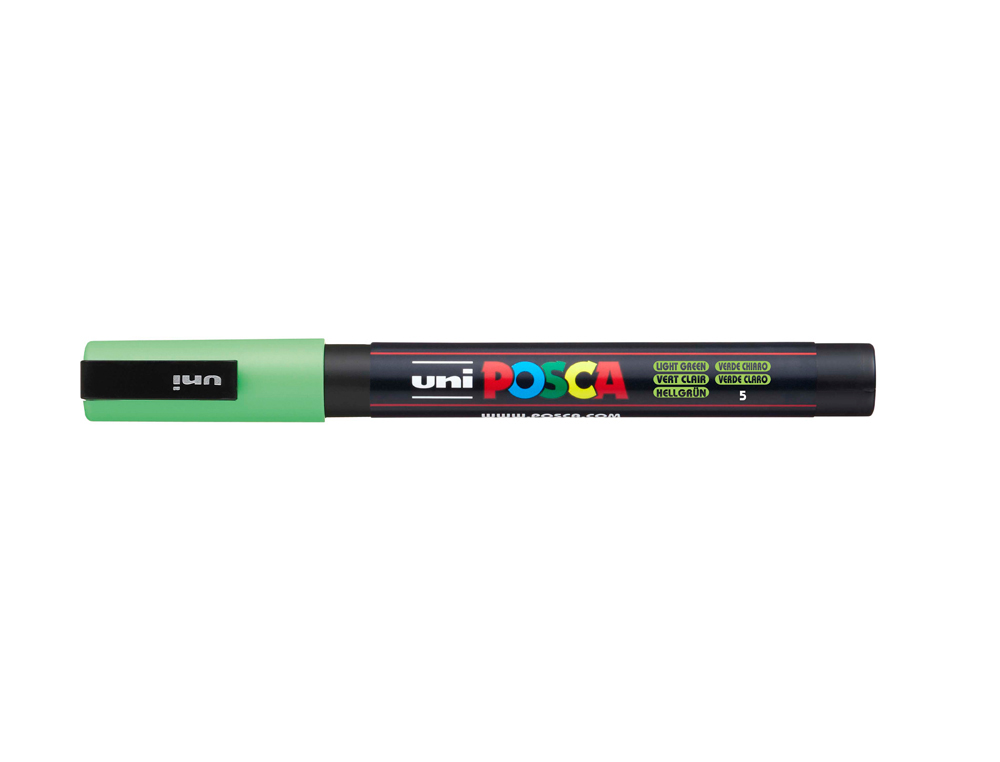 Rotulador uni posca 0,9 - 1,3 mm pc-3m verde claro