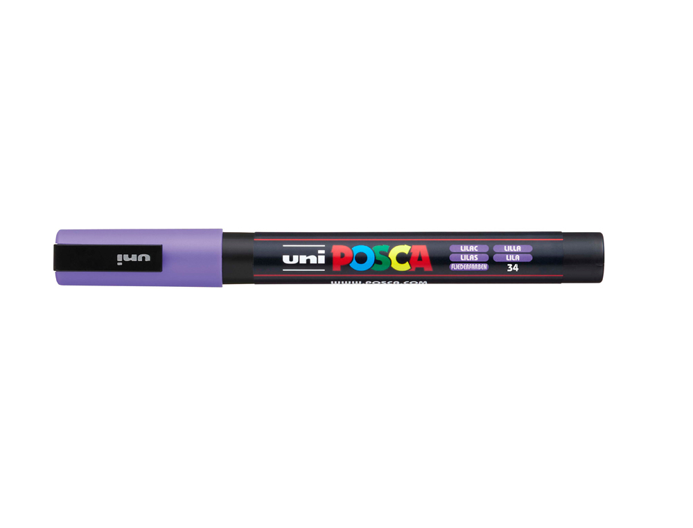 Rotulador uni posca 0,9 - 1,3 mm pc-3m lila