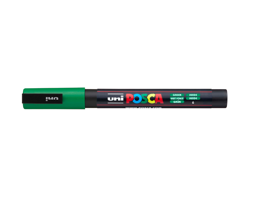 Rotulador uni posca pc-3m verde