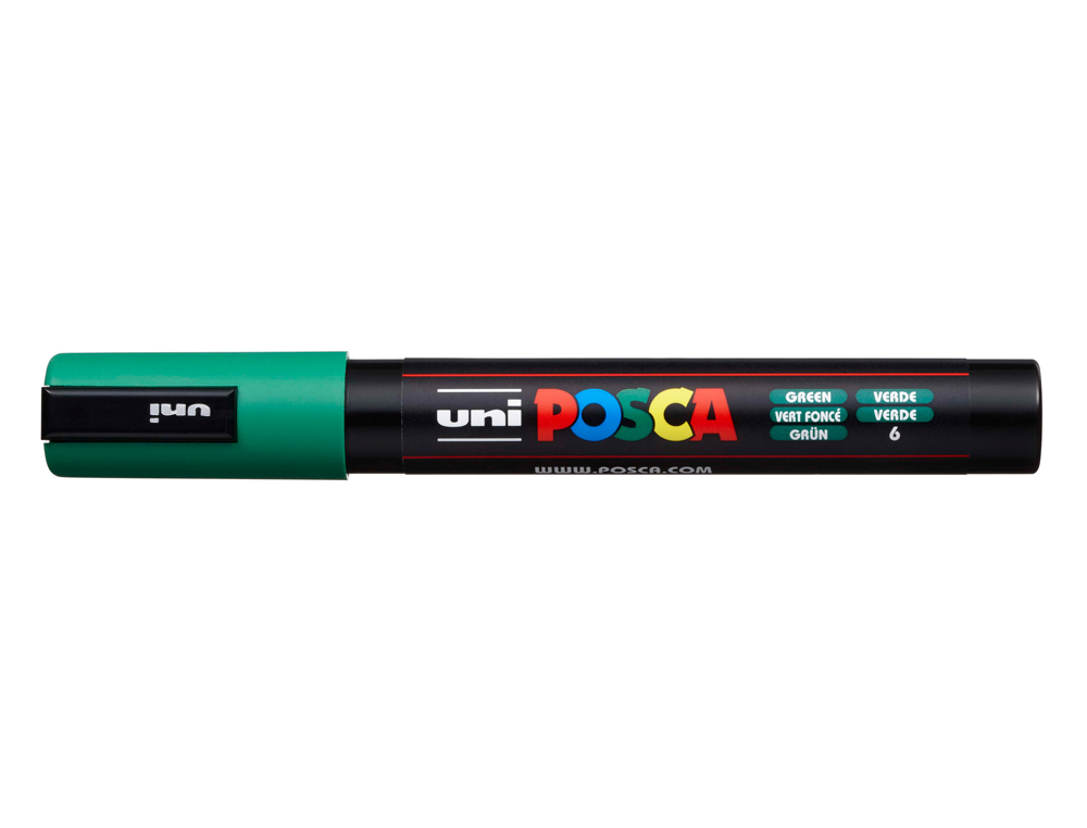 Rotulador uni posca pc-5m verde