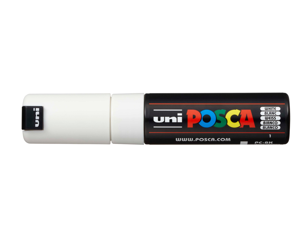 Rotulador uni posca pc-8k blanco