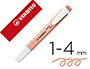 Rotulador stabilo fluorescente swing cool pastel melocoton - Imagen 2